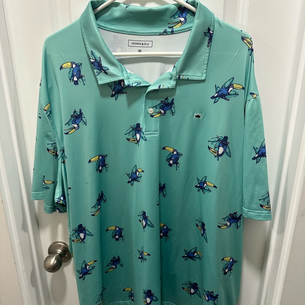 Athletic golf polo